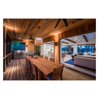 West Coast Island House - Tropical - Deck - Tampa - by alene workman ...