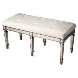 Transitional Upholstered Benches by GwG Outlet