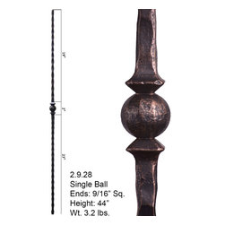 Mediterranean Wrought Iron Balusters - Products