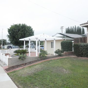 Pergola with a Dutch Gable Roof