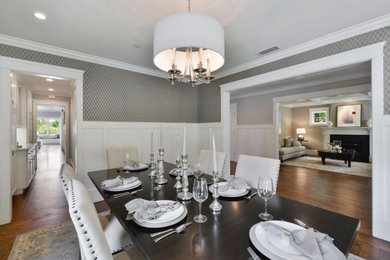 Dining room - transitional dining room idea in San Francisco