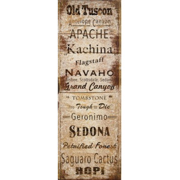 Old Tucson Wood Sign, Large