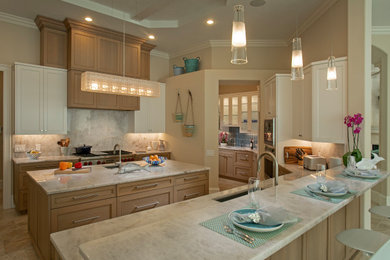 Transitional kitchen photo in Other