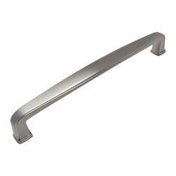 Cosmas - Cosmas 4392-160SN Satin Nickel 6-5/16&rdquo; CTC Cabinet Pull [25-PACK] - Cabinet And Drawer Handle Pulls