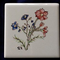 Wild Flower Tiles - Tile