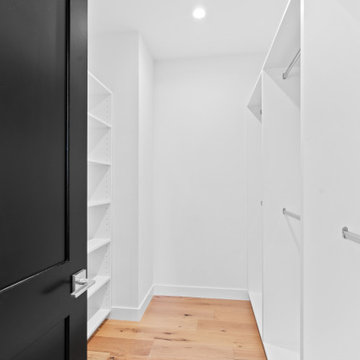 San Carlos, CA | Modern Farmhouse | Walk-In Closet