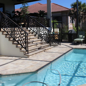 Tropical Veranda - Exterior Aluminum Rail