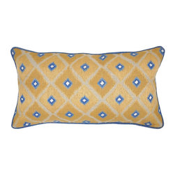 Piazza Gold Pillow - Decorative Pillows