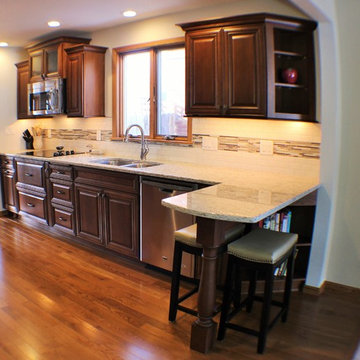 Moline- Galley Kitchen Remodel