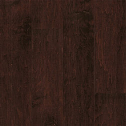 Santa Barbara Chocolate Maple 5" wide 1/2" thick Hand-scraped Hardwood from Moha - Engineered Wood Flooring