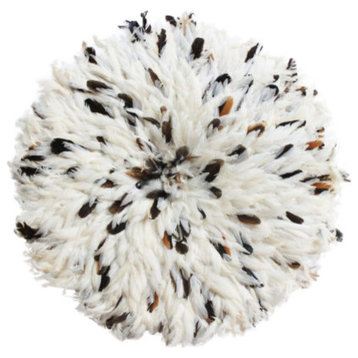 Juju Hat Feather Wall Art, Black and White