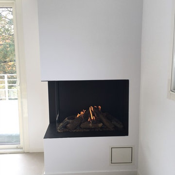 Réalisations cheminées Gaz Anglet