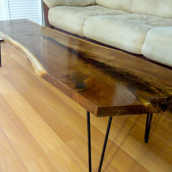 Live Edge Black Walnut Coffee Table - Products