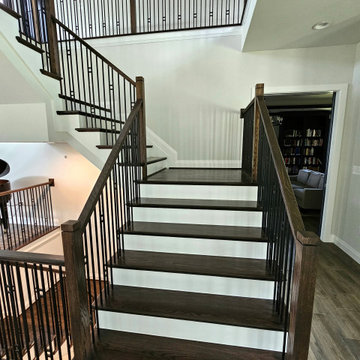 Project #109 | U-Shaped Stairs in Countryside Retreat