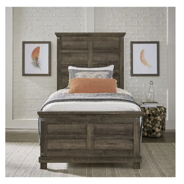 903-br-otpb Liberty Furniture Lakeside Haven Opt Twin Panel Bed