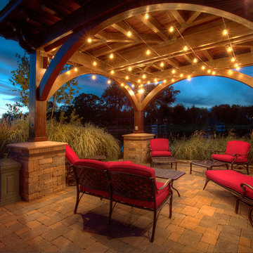 Transitional Lake House