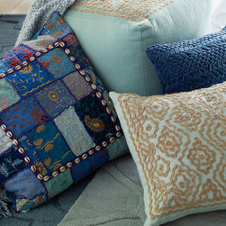 Blue Accents - Decorative Pillows