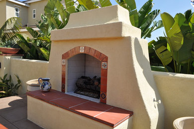 Minimalist home design photo in San Diego