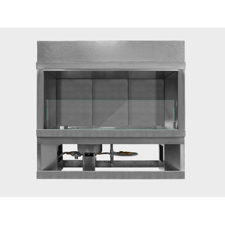 Kalea Bay Outdoor Linear Fireplace 48", Led