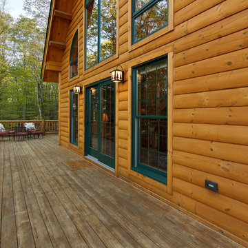 Engineered Log Home - Custom Design