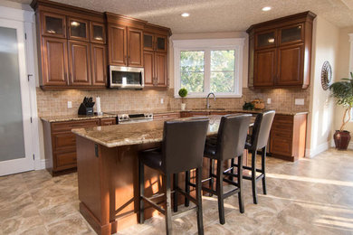 Elegant kitchen photo in Other