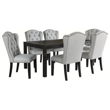 Signature Design by Ashley Jeanette Rectangular Dining Table in Black
