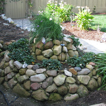Herbal Spirals Stacked Rock