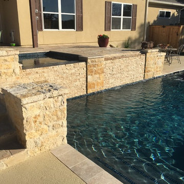 Elevated Porch hot tub