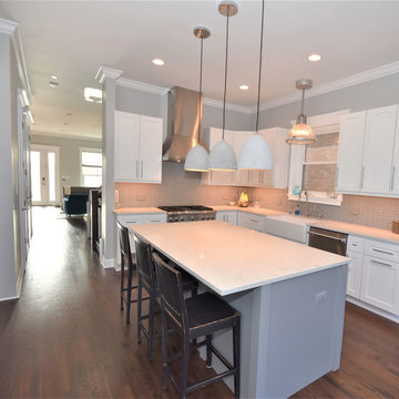 Kitchen Remodel at Dickens Ave. Chicago, IL
