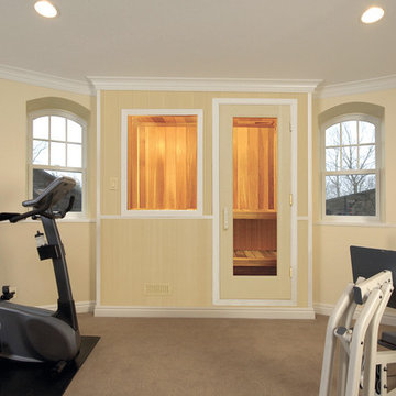 Sauna in Home Gym