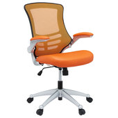 Modern Office Chair With Chrome Arms White - Boss Office Products : Target