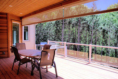 Outdoor Living with Retractable Awnings, Decks, Sun Structures, Solar Screens