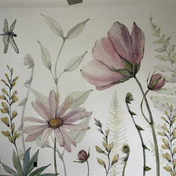 Nursery wallpaper installation Alexandria, VA