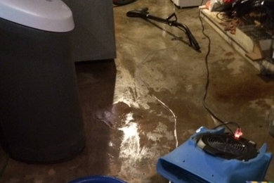 Flooded Basement Water Extraction and Flooding