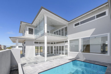 Photo of a contemporary pool in Central Coast.