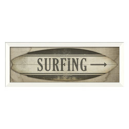The Artwork Factory - "Surfing" Print - Prints And Posters