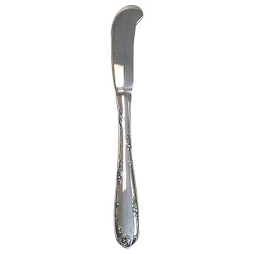 Towle Sterling Silver Madeira Butter Spreader, Flat Handle