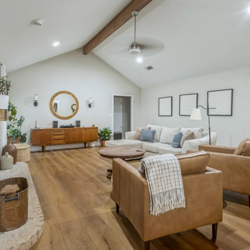Kingswood Signature| Modin Rigid LVP Collection Transitional Customer Space | TX