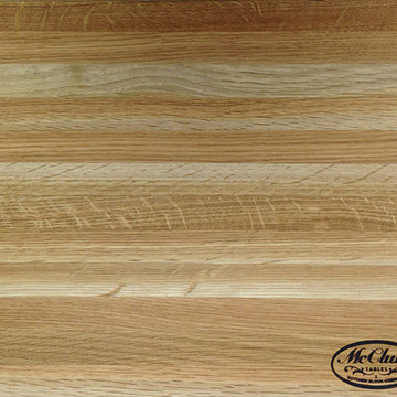 Edge Grain Red Oak Butcher Block Cutting Board