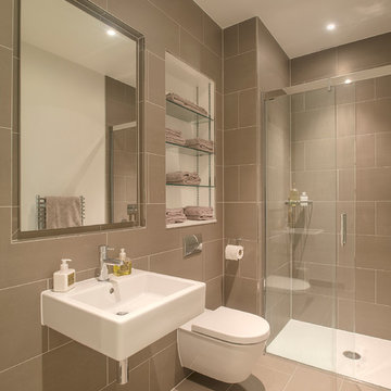 Basement shower room