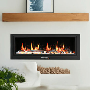 Litedeer Homes Electric Fireplaces 45-in Ultra Linear Smart Electric Fireplace