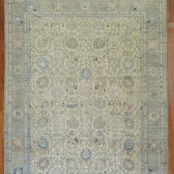 Antique Persian Tabriz Rug 10 x 13'5''
