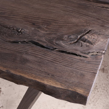Bog Oak 800 6500 years old Cracks