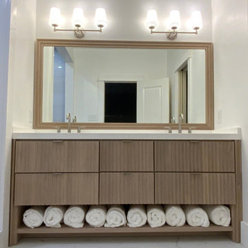 Eclectic Stained Vanity