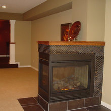 peninsula fireplace