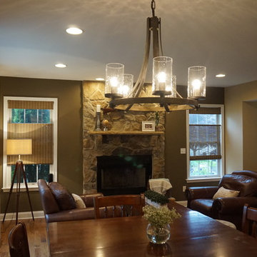 Woodstock, MD- Interior design family room