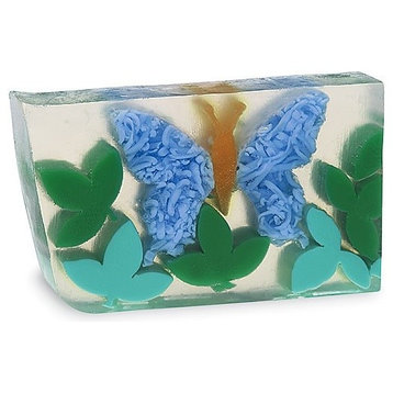 Papillon en Bleu Shrinkwrap Soap Bar
