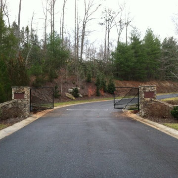 Lake James, Nebo Gated Community Entrance