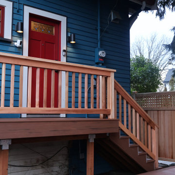 Custom Cedar Fence + Composite Deck + Modern Pergola | Seattle, WAst