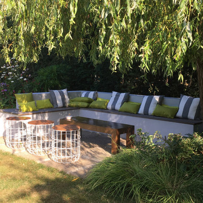 Contemporary Patio by Lucy Willcox Garden Design